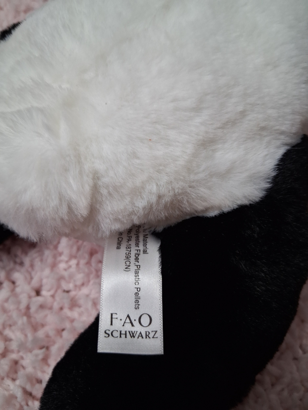 Adopt A Pet F. A.O Plush Black & White Panda Stuffed Animal - Picture 6 of 7